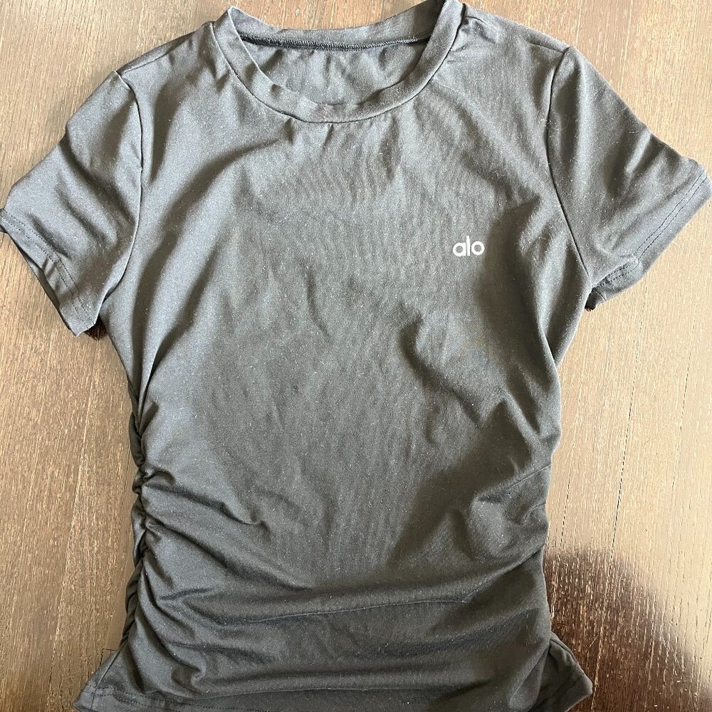 Alo Ribbed En Pointe (Shirt + Pants)